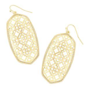 Kendra Scott Danielle Gold Filigree Earrings